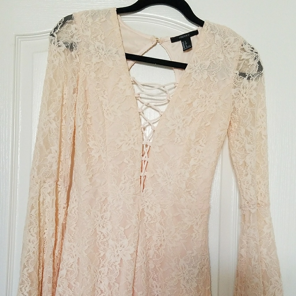 Vintage peach romper